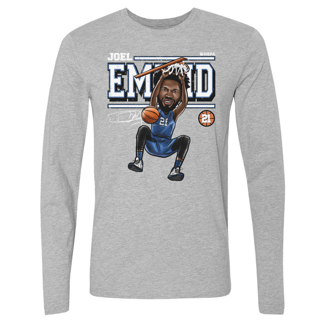 Joel Embiid Men's Long Sleeve T-Shirt | 500 LEVEL