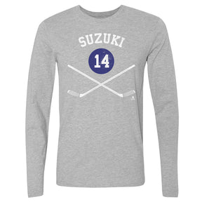 Nick Suzuki Men's Long Sleeve T-Shirt | 500 LEVEL