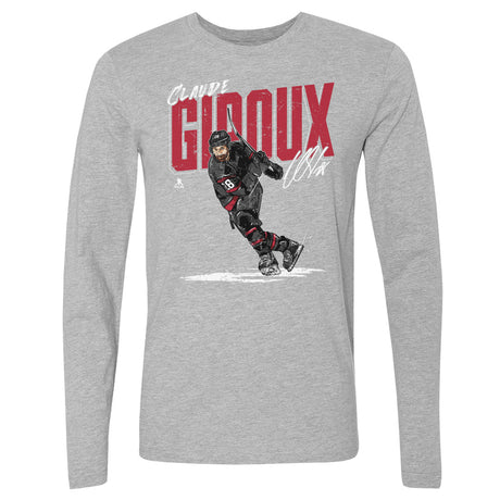 Claude Giroux Men's Long Sleeve T-Shirt | 500 LEVEL