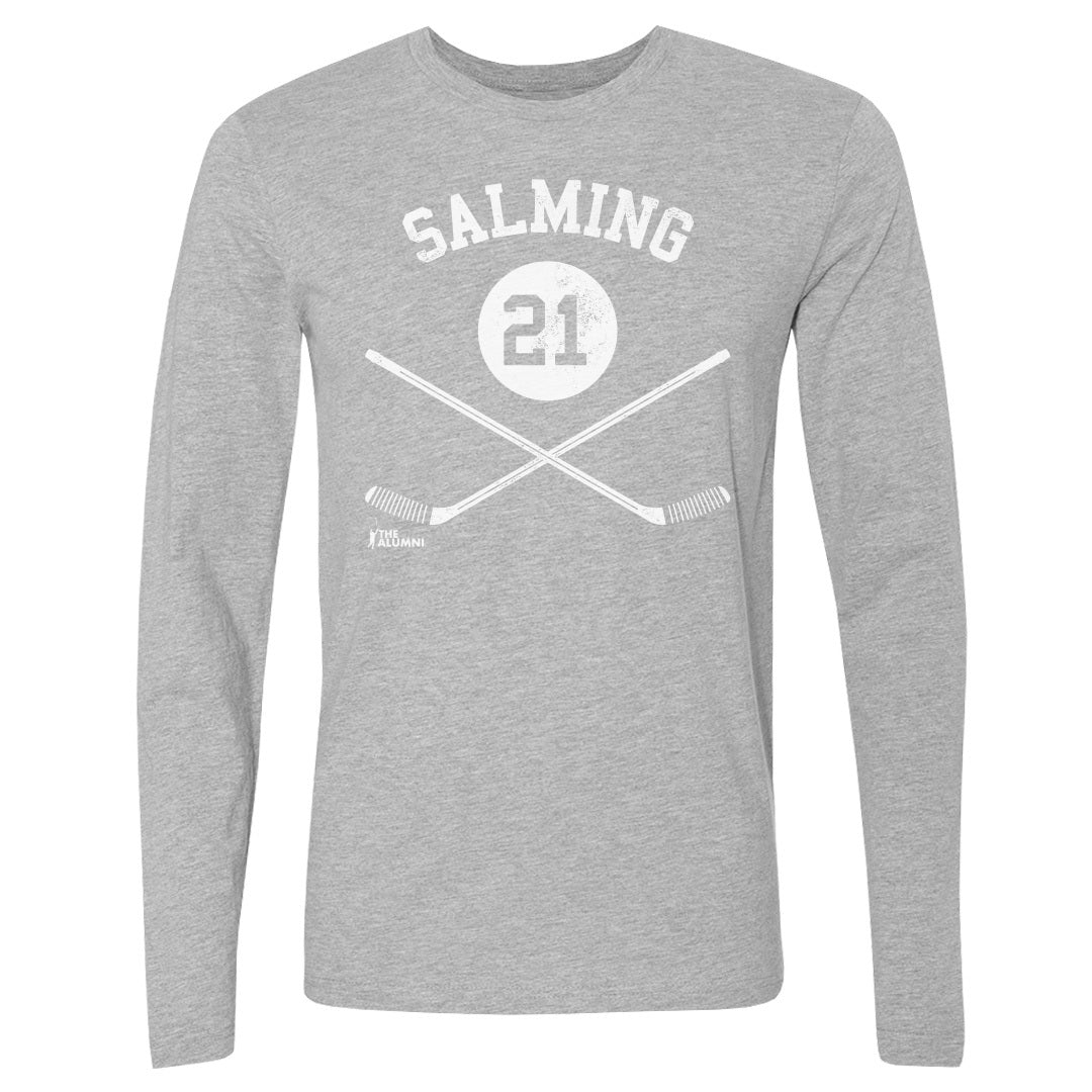 Borje Salming Men&#39;s Long Sleeve T-Shirt | 500 LEVEL