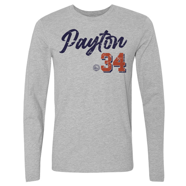 Walter Payton Men's Long Sleeve T-Shirt | 500 LEVEL