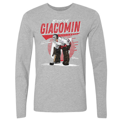 Eddie Giacomin Men's Long Sleeve T-Shirt | 500 LEVEL