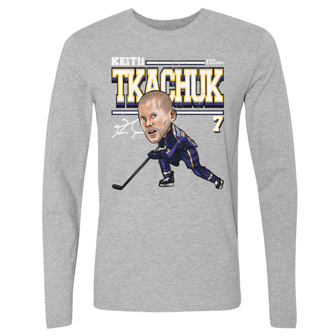 Keith Tkachuk Men's Long Sleeve T-Shirt | 500 LEVEL