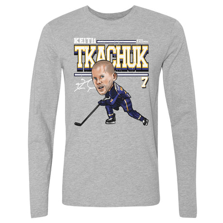Keith Tkachuk Men's Long Sleeve T-Shirt | 500 LEVEL