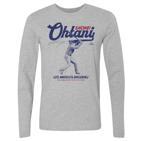 Shohei Ohtani Men's Long Sleeve T-Shirt | 500 LEVEL