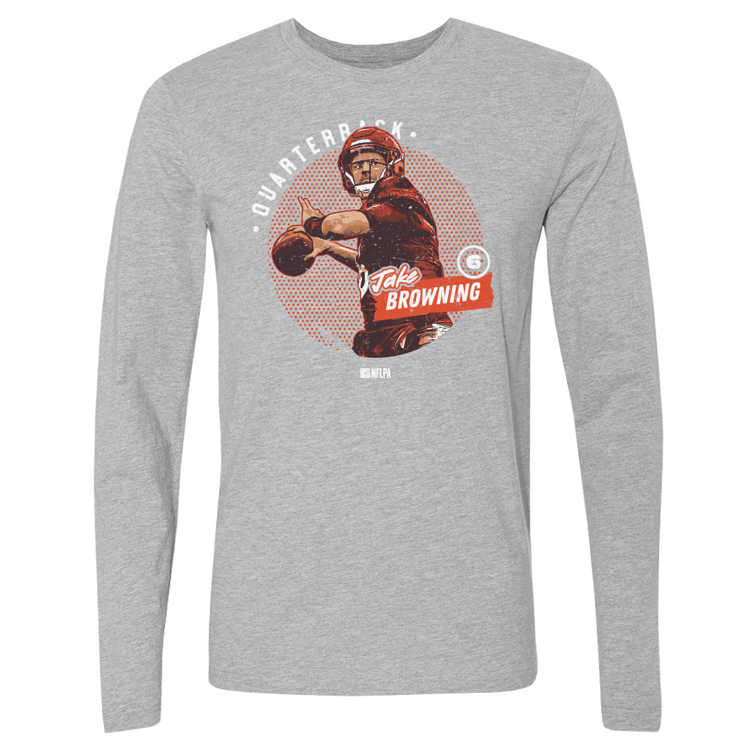 Jake Browning Men's Long Sleeve T-Shirt | 500 LEVEL