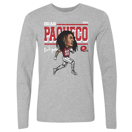 Isiah Pacheco Men's Long Sleeve T-Shirt | 500 LEVEL