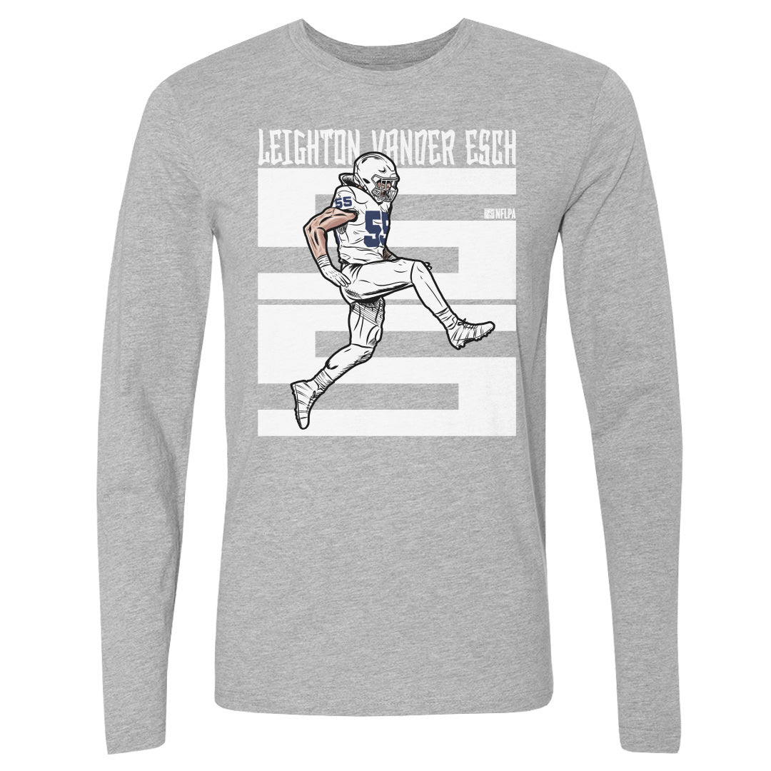 Leighton Vander Esch Men&#39;s Long Sleeve T-Shirt | 500 LEVEL