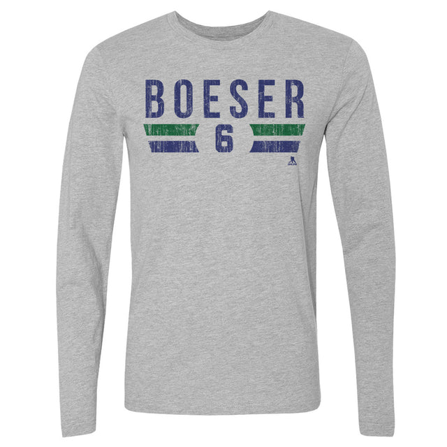 Brock Boeser Men's Long Sleeve T-Shirt | 500 LEVEL