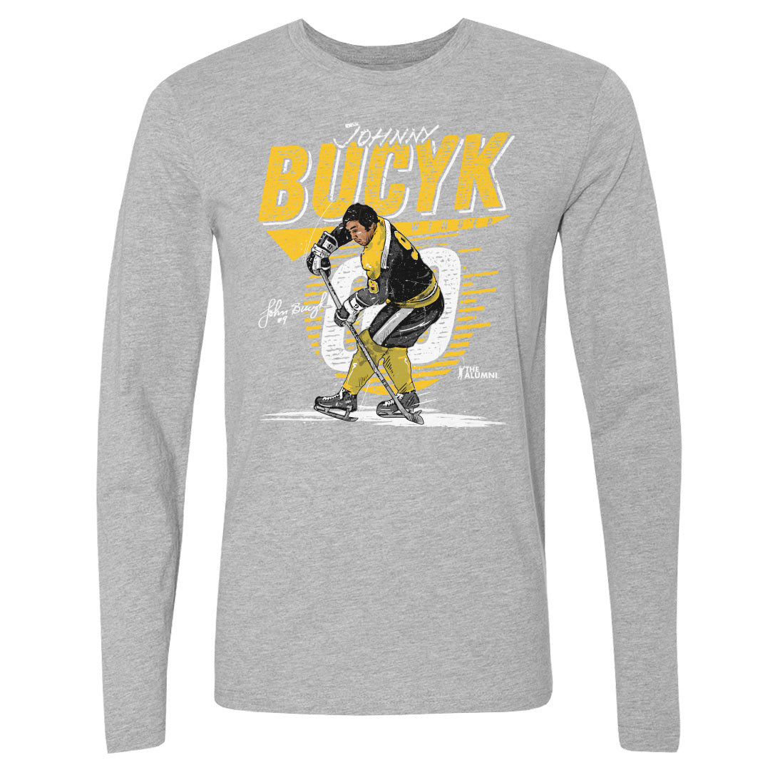 Johnny Bucyk Men's Long Sleeve T-Shirt | 500 LEVEL
