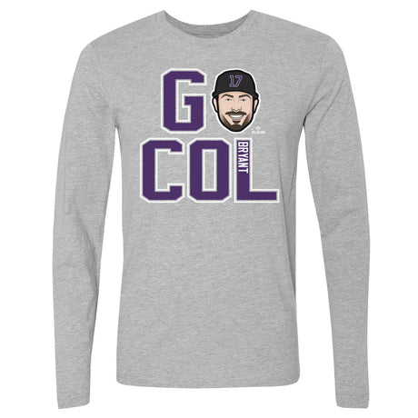 Kris Bryant Men's Long Sleeve T-Shirt | 500 LEVEL