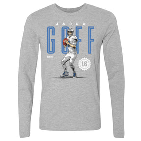 Jared Goff Men's Long Sleeve T-Shirt | 500 LEVEL