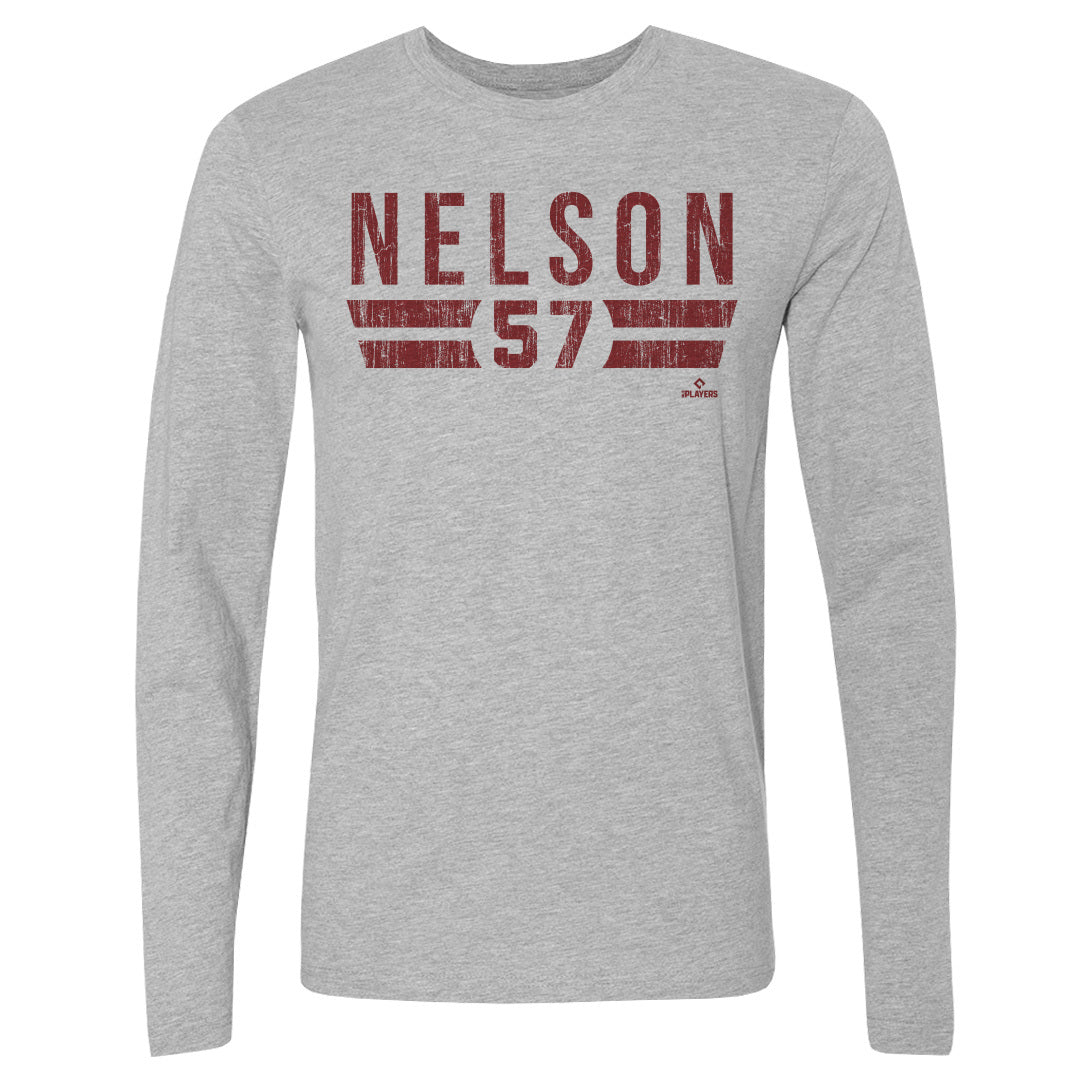Nick Nelson Men&#39;s Long Sleeve T-Shirt | 500 LEVEL