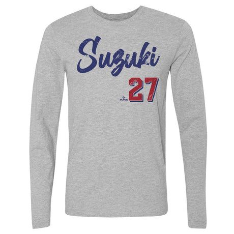 Seiya Suzuki Men's Long Sleeve T-Shirt | 500 LEVEL