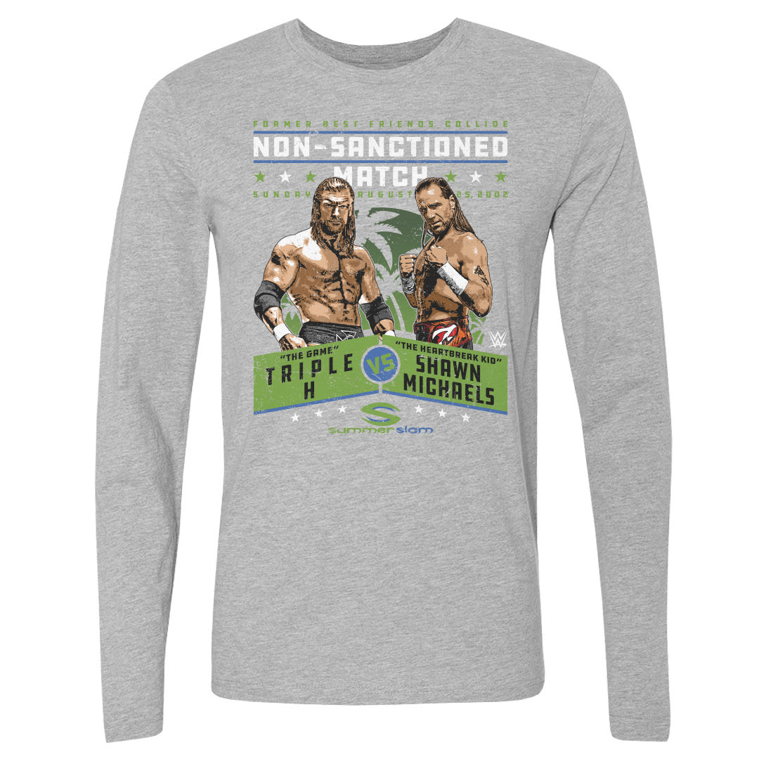 Triple H Men's Long Sleeve T-Shirt | 500 LEVEL