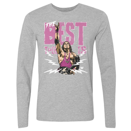 Bret Hart Men's Long Sleeve T-Shirt | 500 LEVEL
