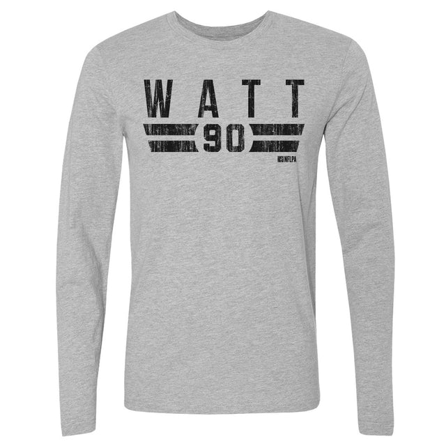 T.J. Watt Men's Long Sleeve T-Shirt | 500 LEVEL