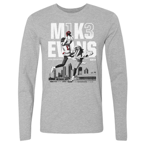 Mike Evans Men's Long Sleeve T-Shirt | 500 LEVEL