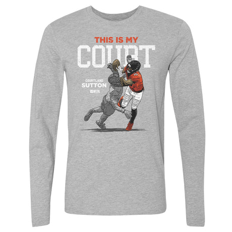 Courtland Sutton Men's Long Sleeve T-Shirt | 500 LEVEL