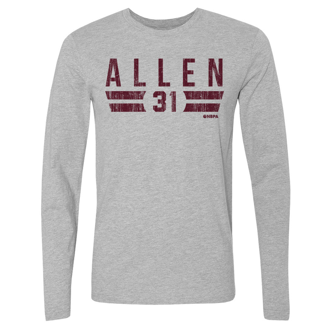 Jarrett Allen Men's Long Sleeve T-Shirt | 500 LEVEL
