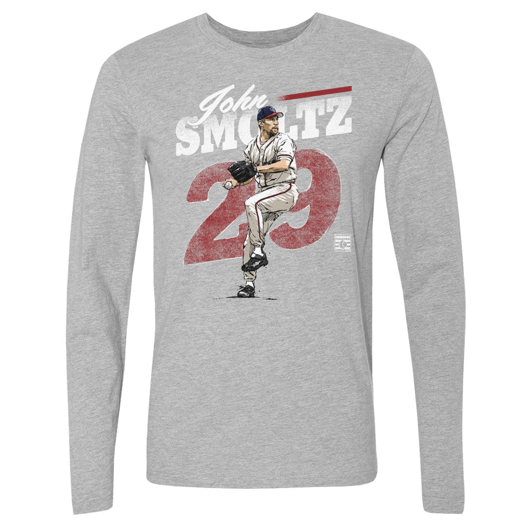 John Smoltz Men's Long Sleeve T-Shirt | 500 LEVEL