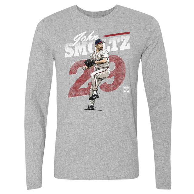 John Smoltz Men's Long Sleeve T-Shirt | 500 LEVEL