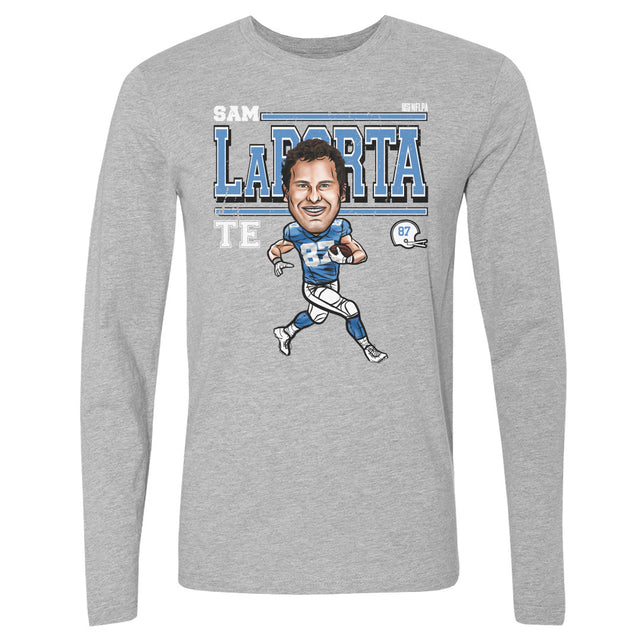 Sam LaPorta Men's Long Sleeve T-Shirt | 500 LEVEL