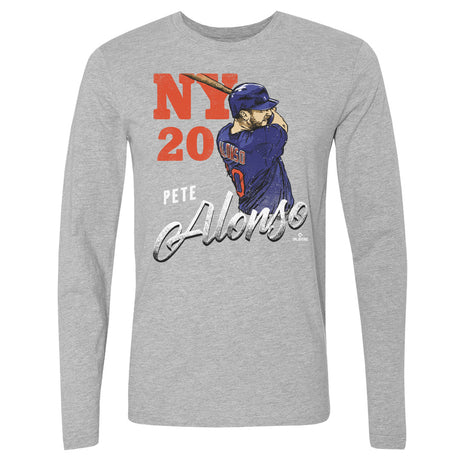 Pete Alonso Men's Long Sleeve T-Shirt | 500 LEVEL