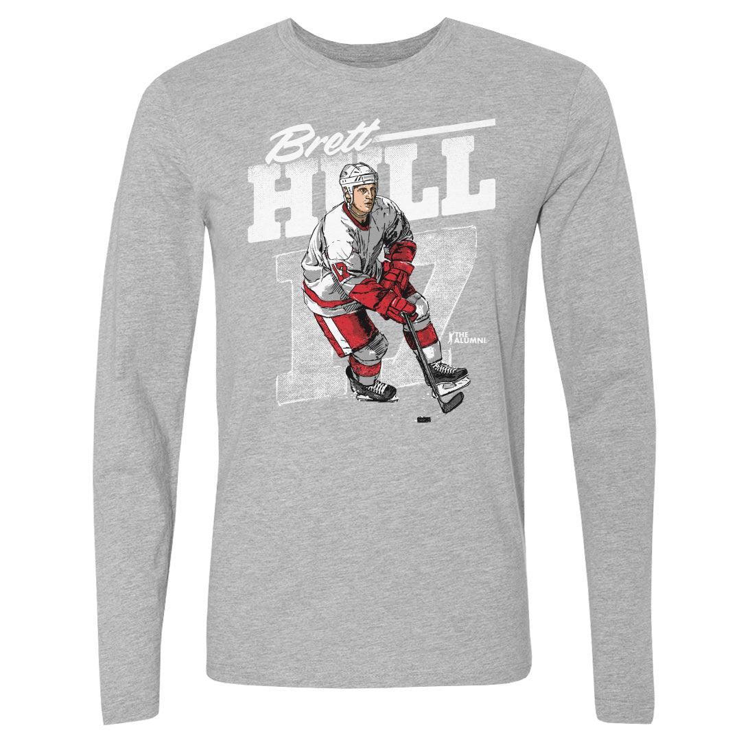 Brett Hull Men&#39;s Long Sleeve T-Shirt | 500 LEVEL