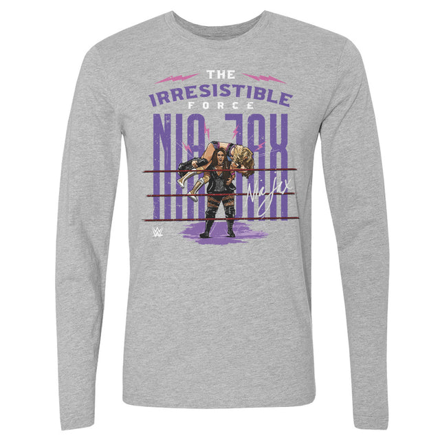Nia Jax Men's Long Sleeve T-Shirt | 500 LEVEL