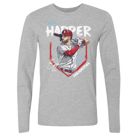 Bryce Harper Men's Long Sleeve T-Shirt | 500 LEVEL