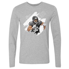 T.J. Watt Men's Long Sleeve T-Shirt | 500 LEVEL