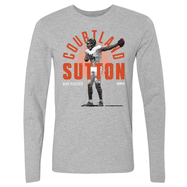 Courtland Sutton Men's Long Sleeve T-Shirt | 500 LEVEL