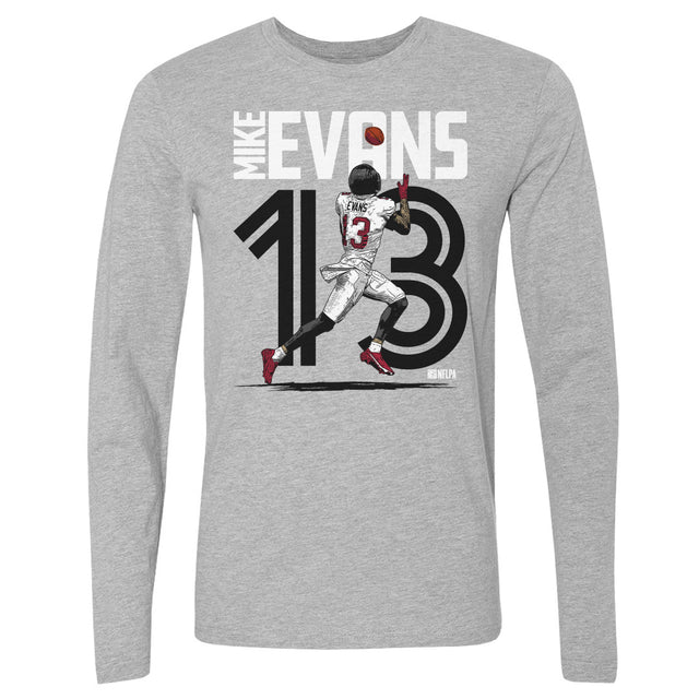 Mike Evans Men's Long Sleeve T-Shirt | 500 LEVEL