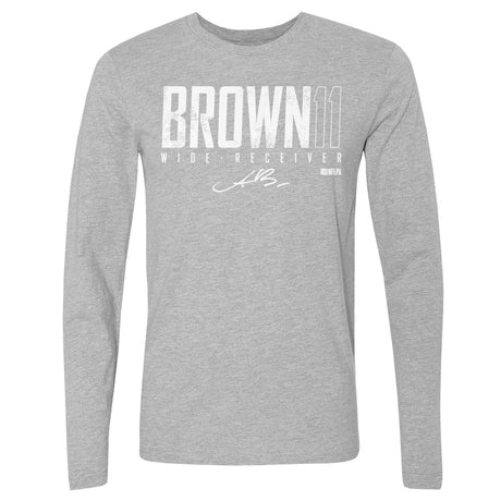 A.J. Brown Men's Long Sleeve T-Shirt | 500 LEVEL