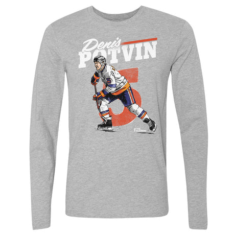 Denis Potvin Men's Long Sleeve T-Shirt | 500 LEVEL