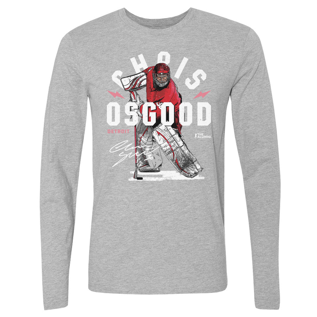 Chris Osgood Men's Long Sleeve T-Shirt | 500 LEVEL