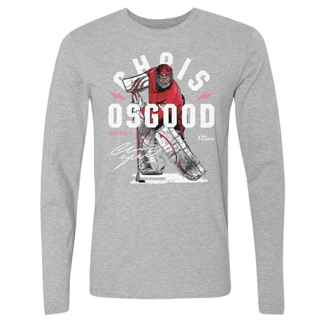 Chris Osgood Men's Long Sleeve T-Shirt | 500 LEVEL