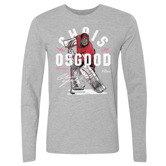 Chris Osgood Men's Long Sleeve T-Shirt | 500 LEVEL