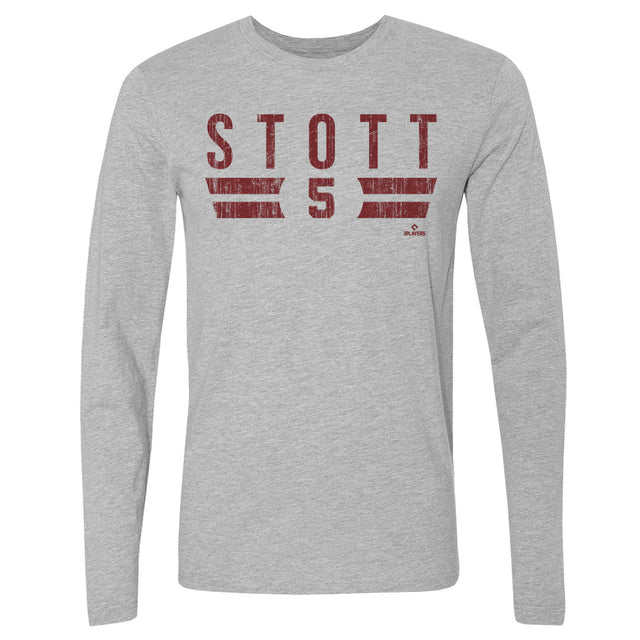 Bryson Stott Men's Long Sleeve T-Shirt | 500 LEVEL