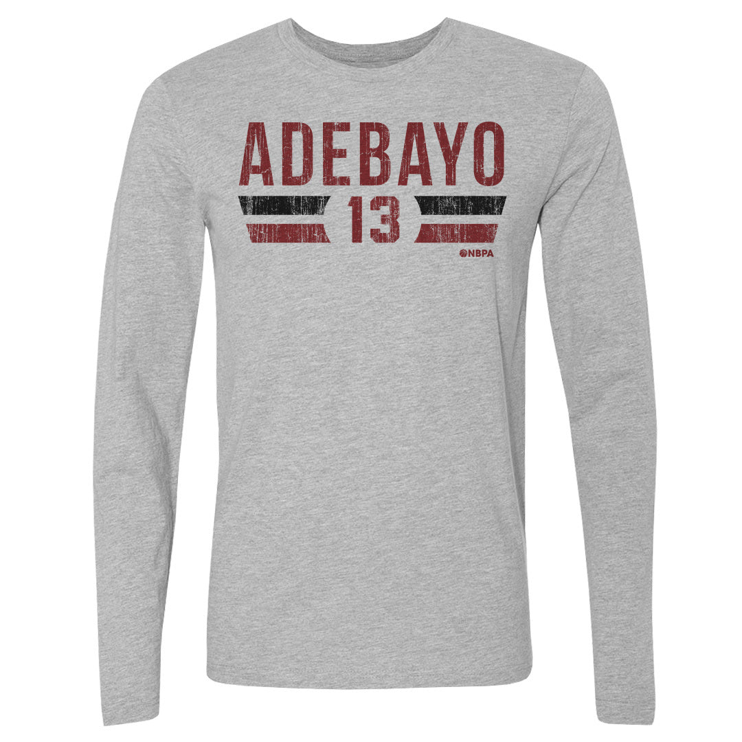 Bam Adebayo Men&#39;s Long Sleeve T-Shirt | 500 LEVEL