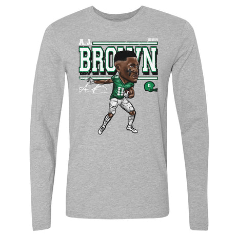 A.J. Brown Men's Long Sleeve T-Shirt | 500 LEVEL