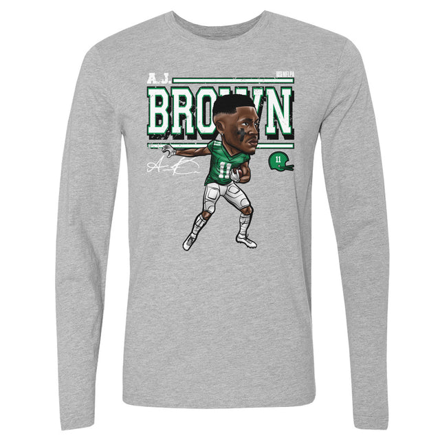 A.J. Brown Men's Long Sleeve T-Shirt | 500 LEVEL