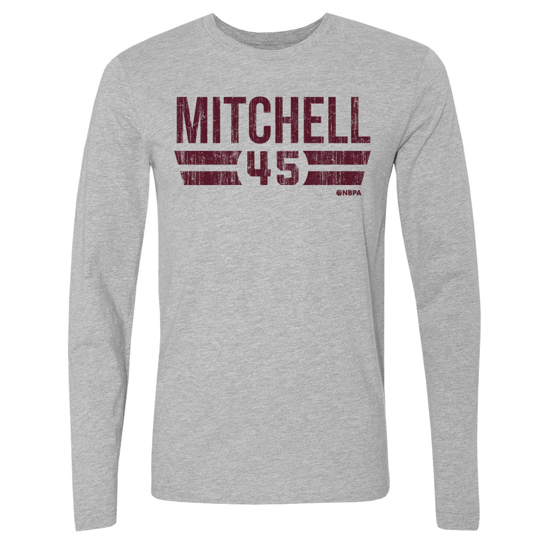 Donovan Mitchell Men's Long Sleeve T-Shirt | 500 LEVEL