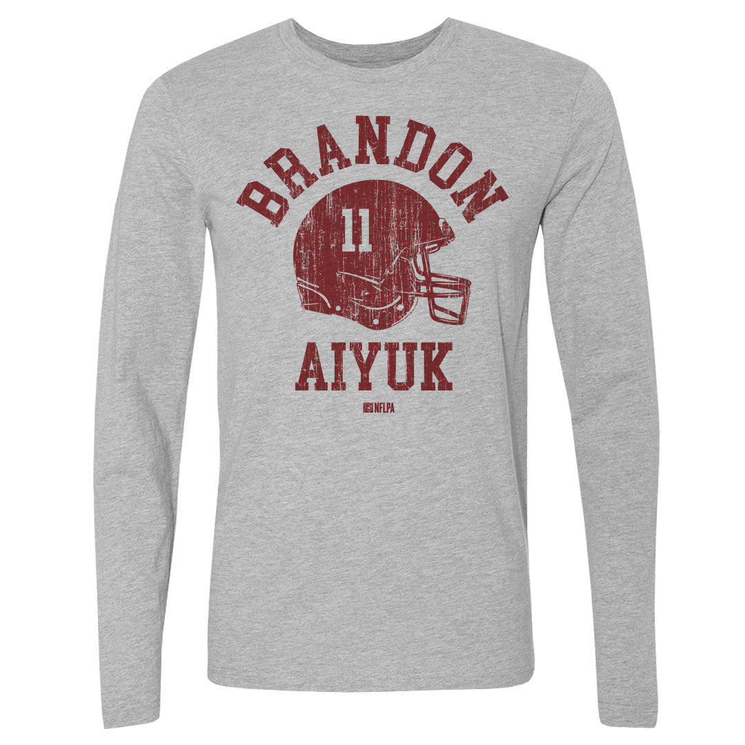 Brandon Aiyuk Men's Long Sleeve T-Shirt | 500 LEVEL