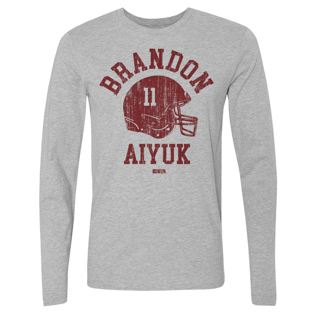 Brandon Aiyuk Men's Long Sleeve T-Shirt | 500 LEVEL