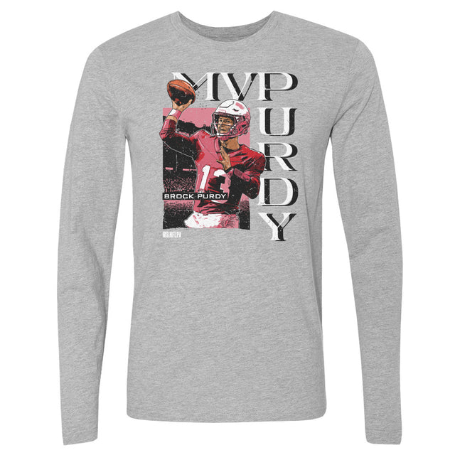 Brock Purdy Men's Long Sleeve T-Shirt | 500 LEVEL
