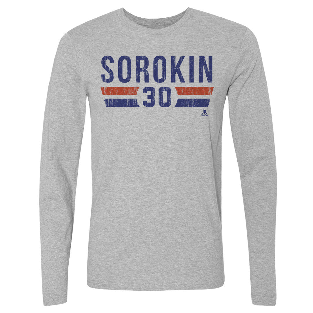 Ilya Sorokin Men's Long Sleeve T-Shirt | 500 LEVEL