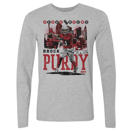Brock Purdy Men's Long Sleeve T-Shirt | 500 LEVEL