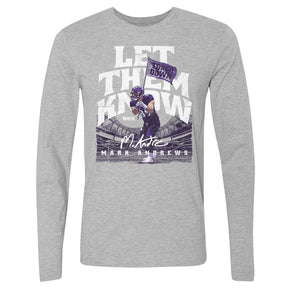 Mark Andrews Men's Long Sleeve T-Shirt | 500 LEVEL